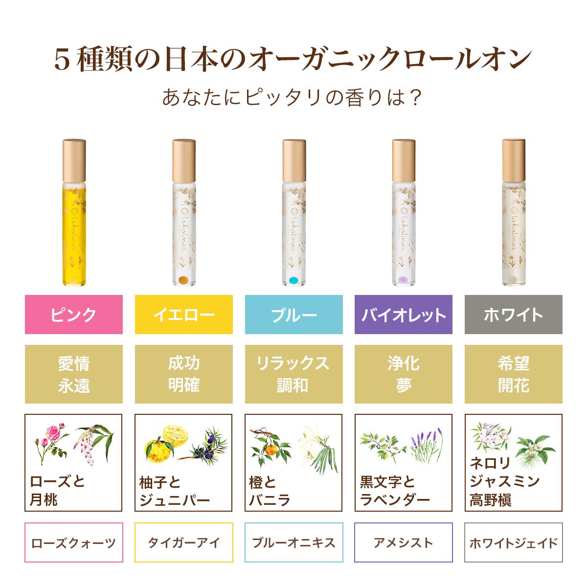 楽天市場】選べる2本 オーガニック ロールオンパフュームオイル