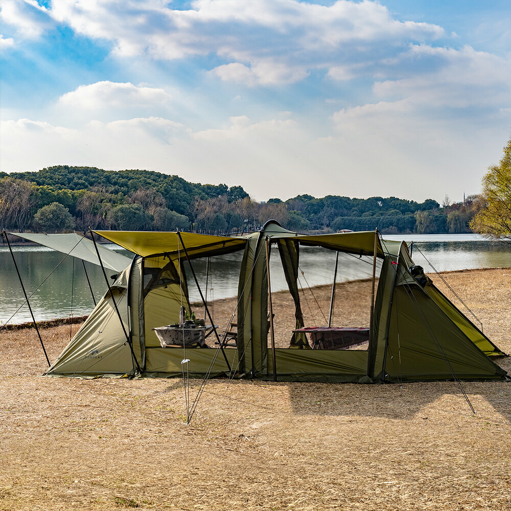 楽天市場】【TOMOUNT公式】 TOMOUNT ツールームテント 2人用 トンネル