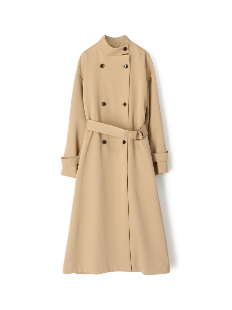 楽天市場】カバートクロス スタンドカラーコート TOMORROWLAND