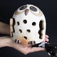 楽天市場】【ポイント10倍】信楽焼ふくろう照明！幸せを呼ぶフクロウ