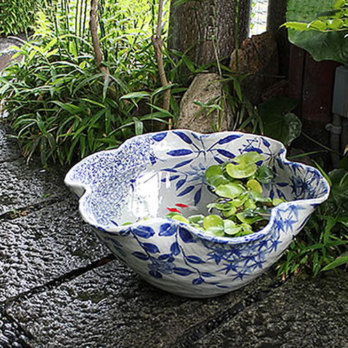 楽天市場】睡蓮鉢 17号の通販