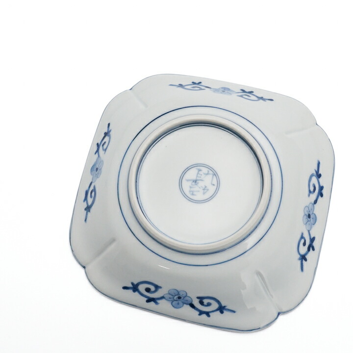 楽天市場】九谷焼 四方皿揃 染色桃花花鳥文/山本長左 【宮内庁御用窯