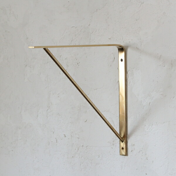 楽天市場】棚受け 棚受け金具 棚受け金物 真鍮 おしゃれ ゴールド L型