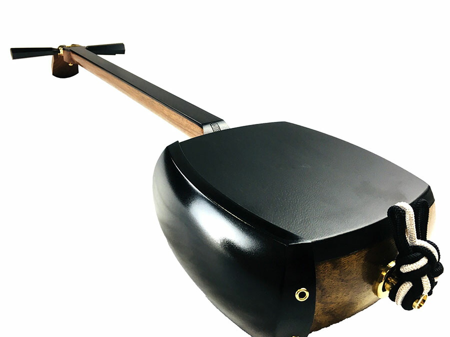 楽天市場】東亜楽器製 TOAmusic 津軽三味線 黒と白 -negro blanco-【の