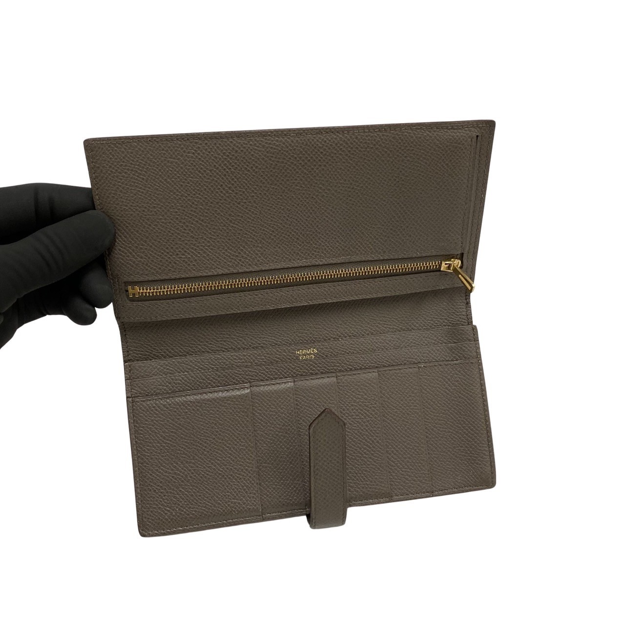 星】未使用 エルメス財布 べアン スフレ C刻印 ヴォーエプソン