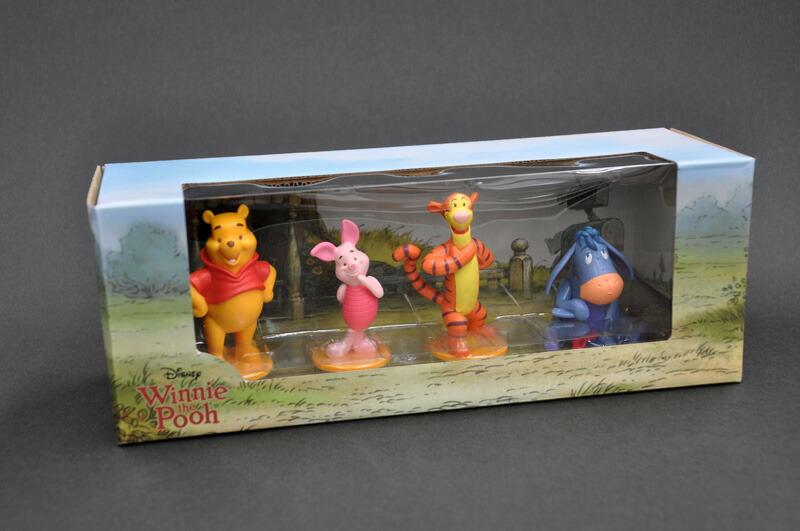 楽天市場】ディズニー(Disney)コレクションフィギュア4セットくまの