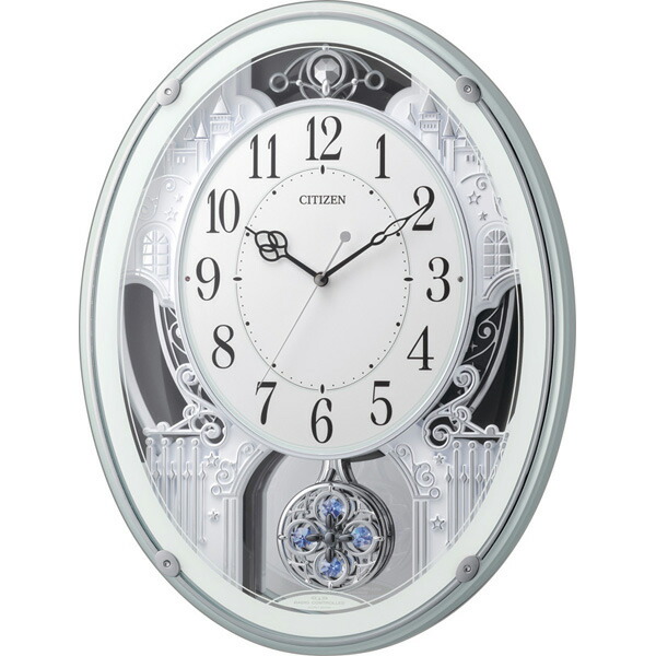 楽天市場】4MN512-005パルミューズプラウド 掛け時計 CITIZEN シチズン