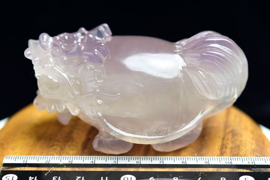 楽天市場】◇正財運◇ フローライト 蛍石 龍亀 ロングイ彫刻 置物【約