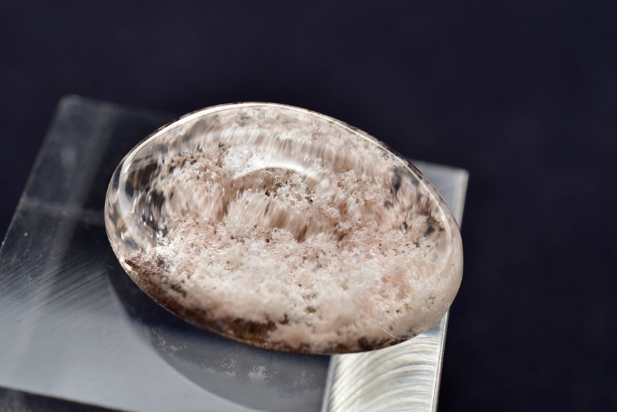 楽天市場】ホワイトガーデンクォーツ カボション ルース タンブル