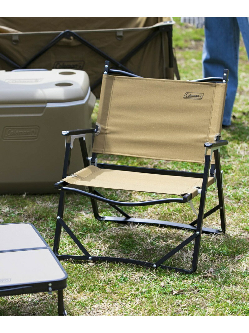 ◇アーバンリサーチ COLEMAN コンパクトフォールディングチェア 2脚