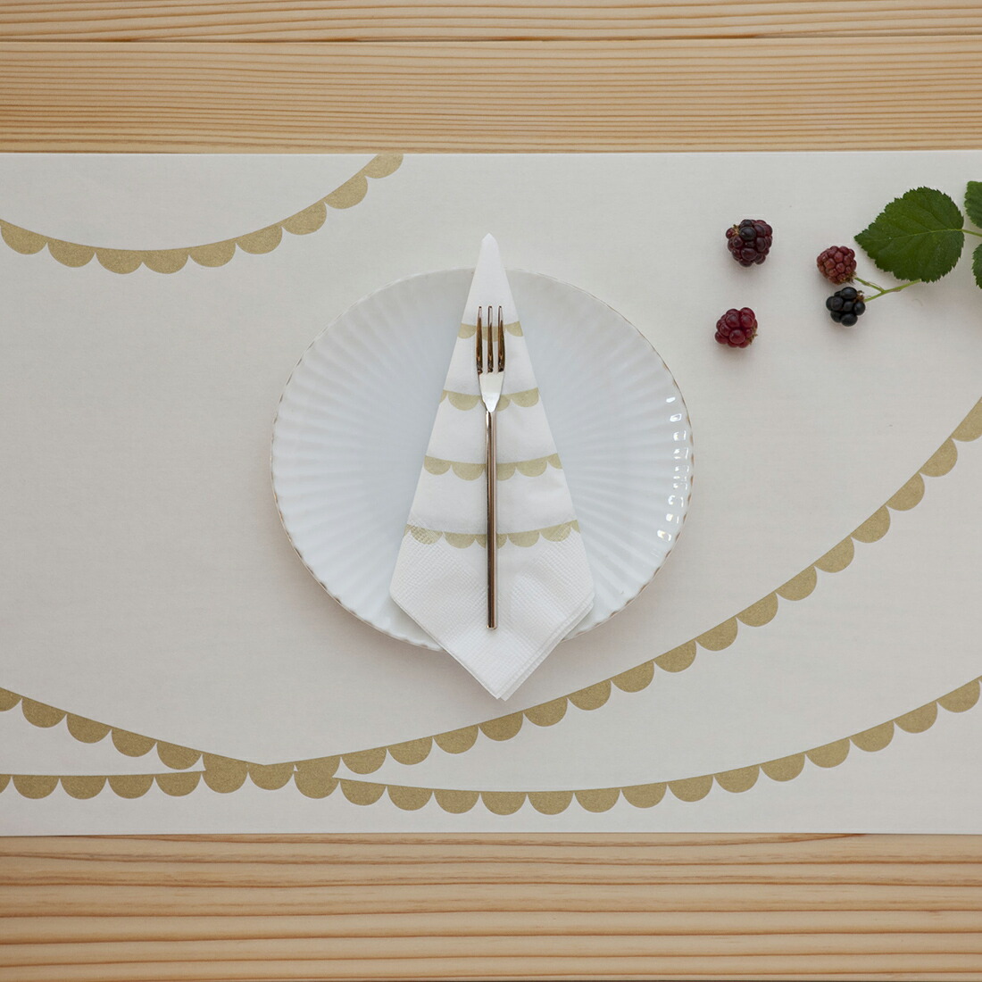 おまとめ購入 プチフルール ペーパー ナプキン 2点&ランチョンマット2