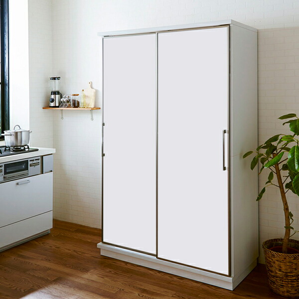 楽天市場】食器棚 引き戸 大川家具 幅120cm キッチンボード 大型 高