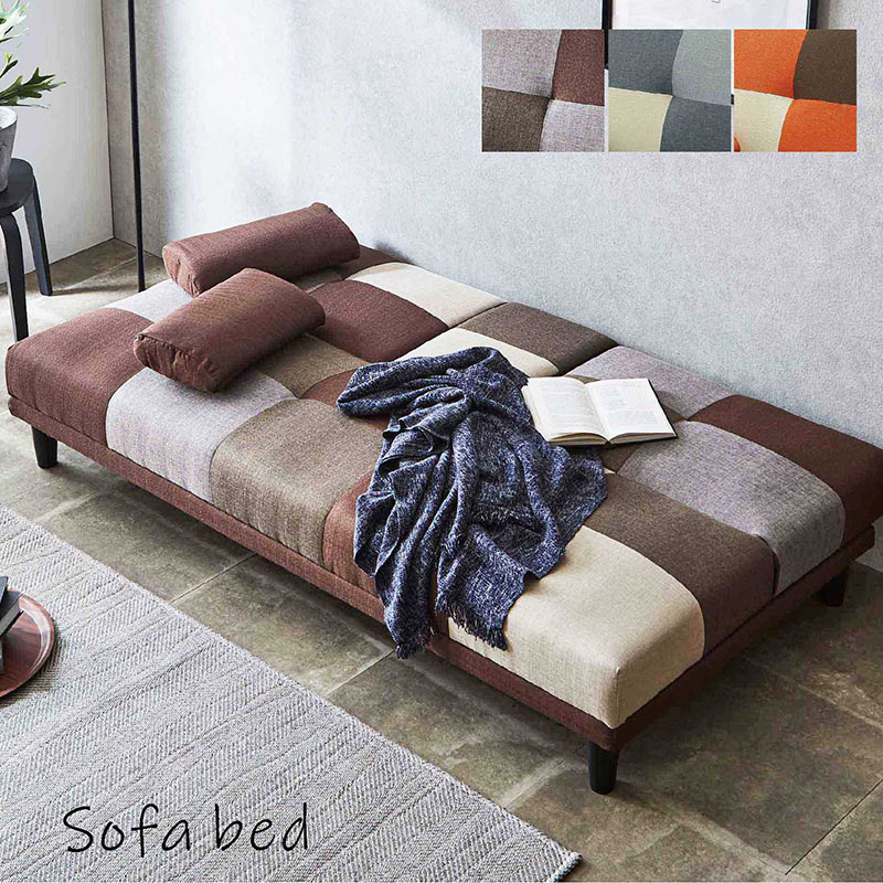 楽天市場】ソファーベッド テーブル付き 幅180cm 大型 大きめ パッチ