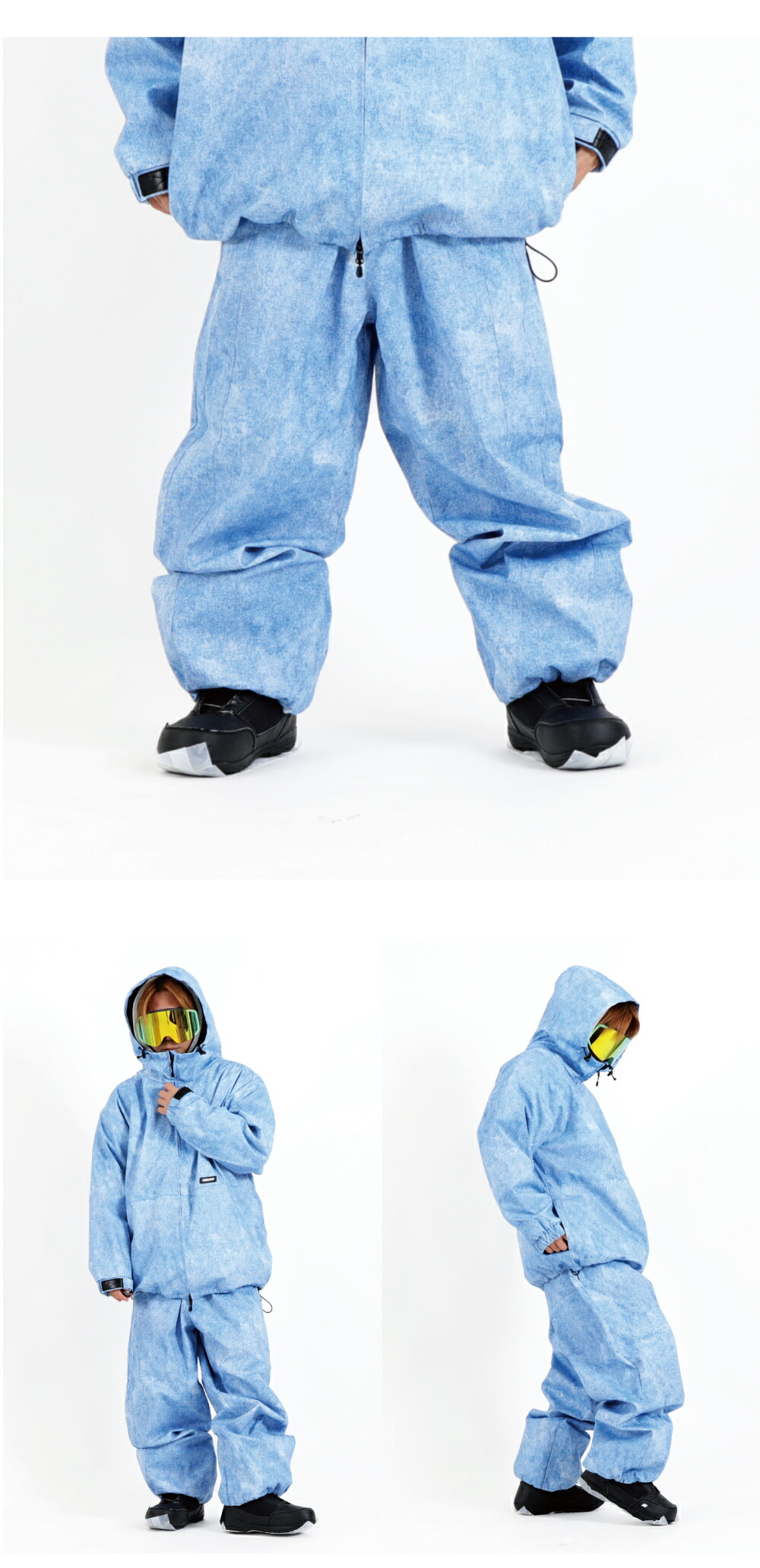 楽天市場】スノーボードウェア メンズ レディース オーバーサイズ