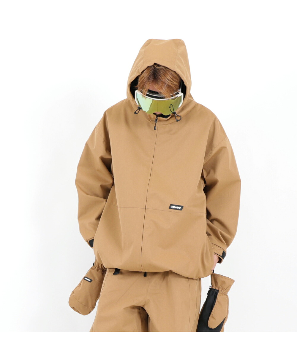 HIMANI フード付きジャケット ベージュ HIMANI フード付きジャケット