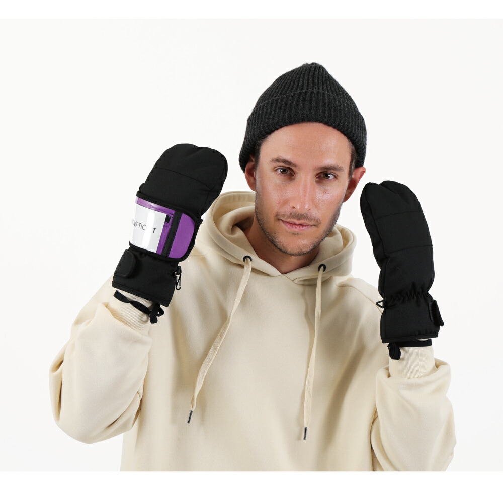 楽天市場】【ゆうパケット可能】 スノーボード スキー グローブ着