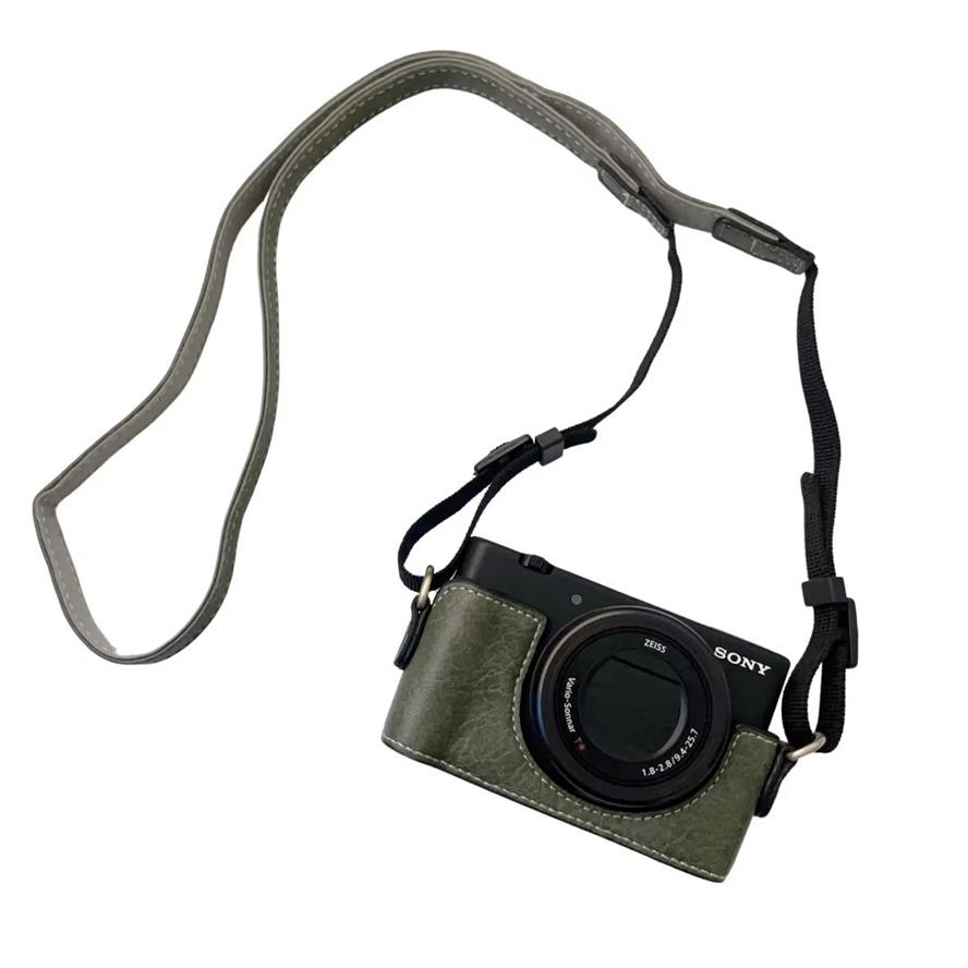 楽天市場】SONY ZV1 専用 カメラケース レザーケース 保護ケース