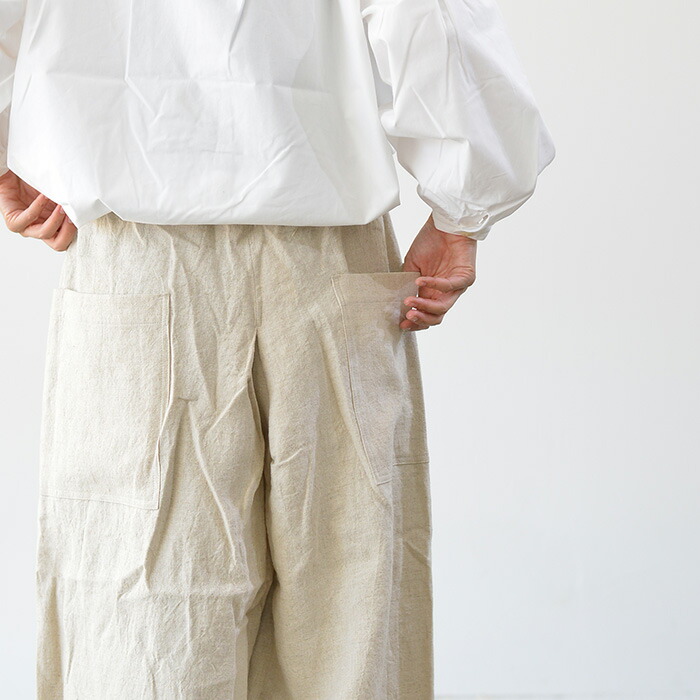 slon square linenポケット付きタックパンツ 楽天市場】【再入荷