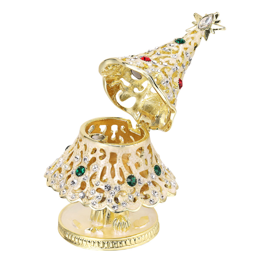 楽天市場】【正規品】＜星のクリスマスツリー ジュエリーボックス