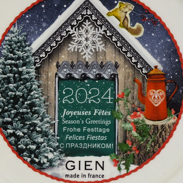 楽天市場】2024 ジアン クリスマスプレート シャレー柄 : 輸入雑貨