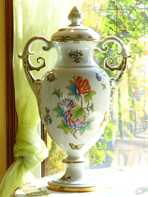 楽天市場】ヘレンド ヴィクトリアブーケ フラワーベース49cm 送料込み