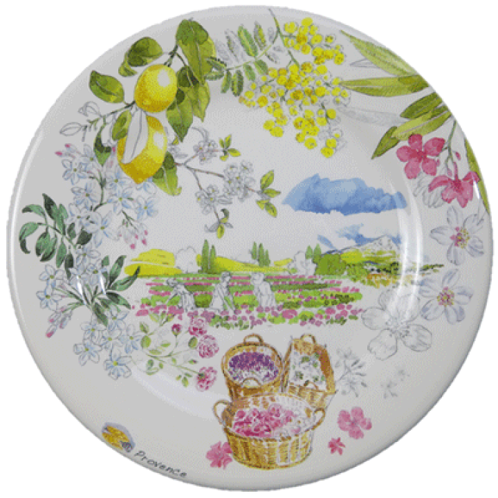 楽天市場】ジアン プロヴァンス デザートプレート22cm 4枚セット 送料