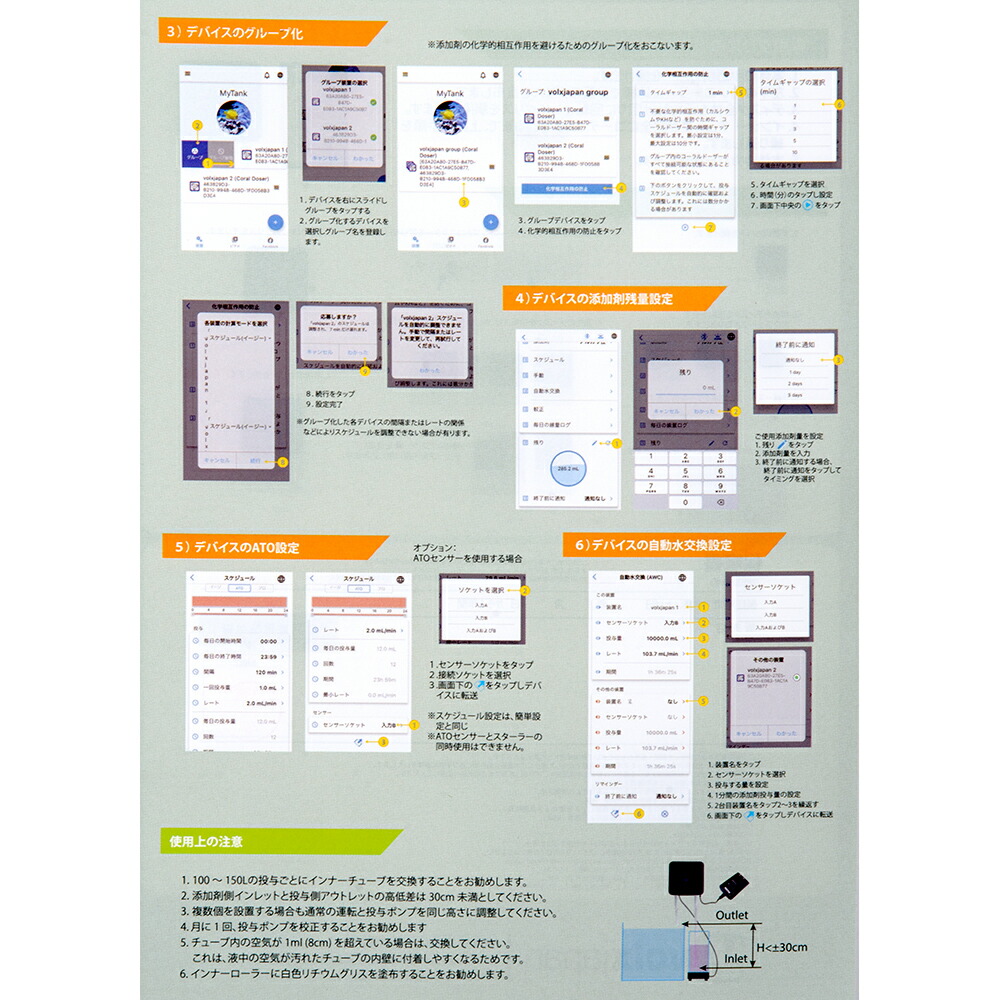 楽天市場】ボルクスジャパン コーラルドーサー 1P ドーシングポンプ