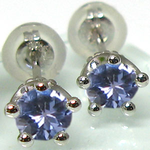 楽天市場】プラチナ・ピアス・タンザナイト・王冠モチーフ・pt900