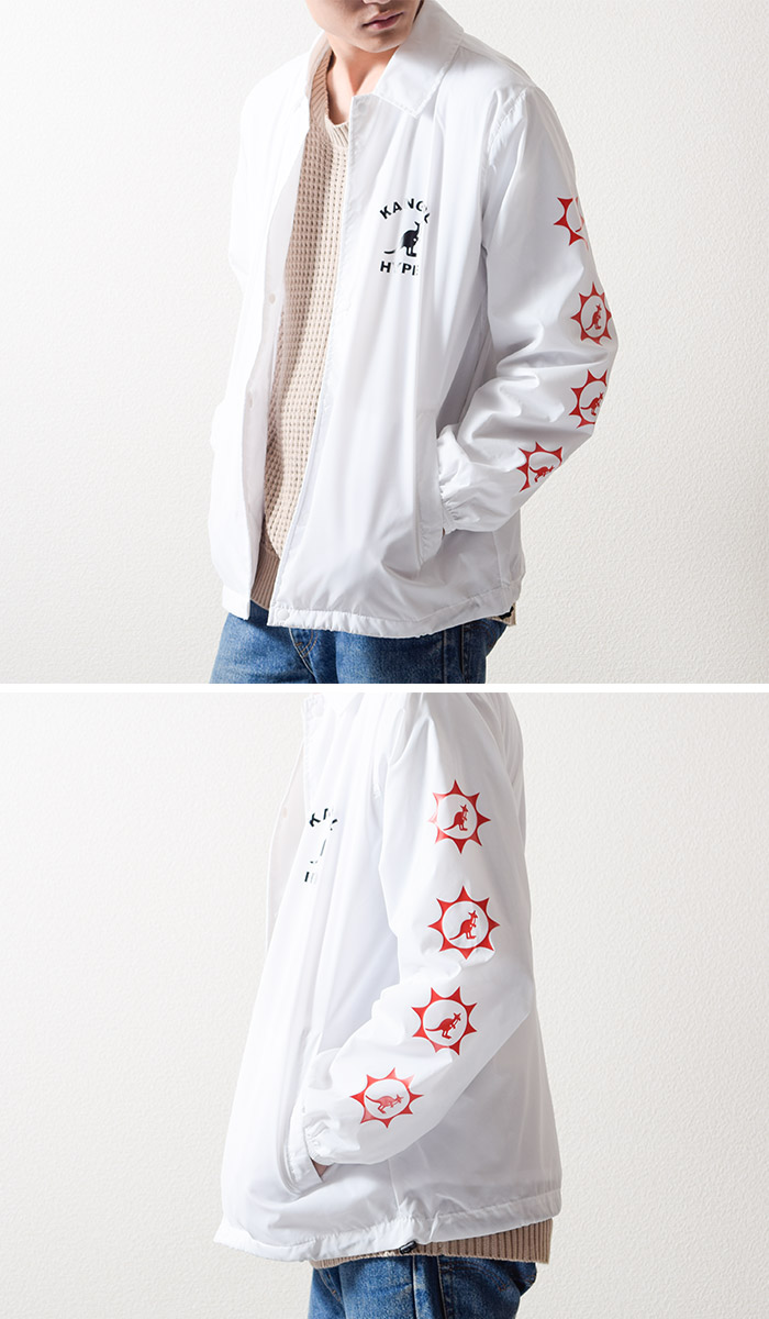 楽天市場】カンゴール KANGOL コーチ ジャケット ブラック ストリート