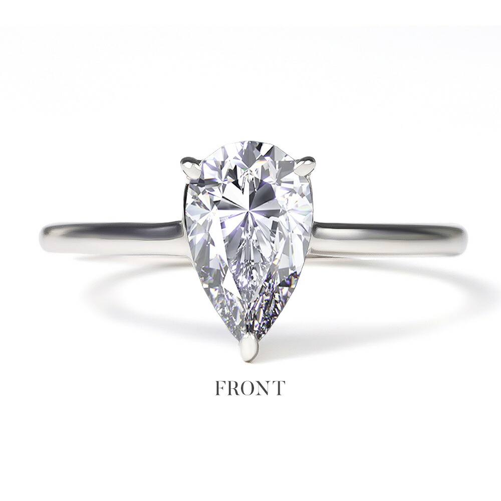 楽天市場】ダイヤモンド リング 指輪 一粒 1カラット プラチナ 人工