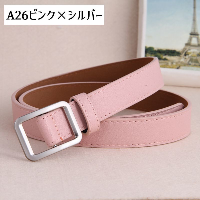楽天市場】送料無料 ベルト レディース 女性 婦人 細ベルト 細め