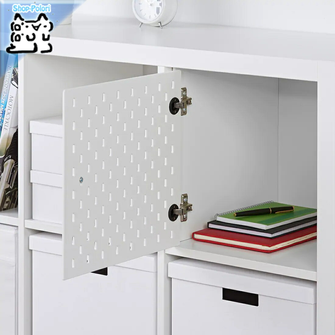 楽天市場】【 IKEA - イケア -】KALLAX -カラックス- インサート 有孔