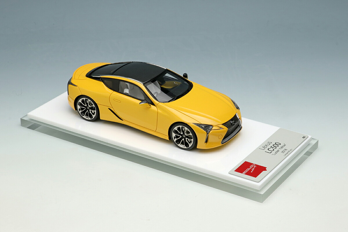 Lexus LC500 ミニカー 1/43 スケール アイドロン Lexus LC500 ミニカー