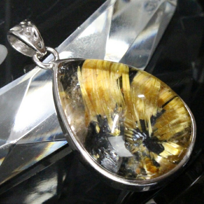 楽天市場】【厳選品質 一点物】ルチルクォーツ ペンダント タイタン