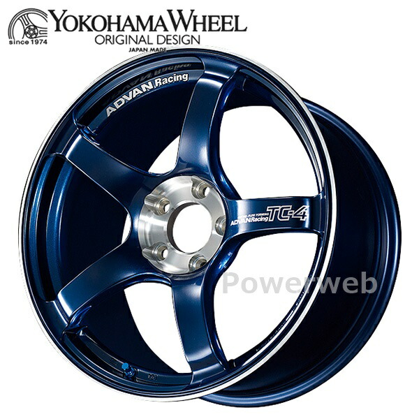 楽天市場】ADVAN Racing TC-4 SE 17インチ 8.0J PCD:100 穴数:4 inset