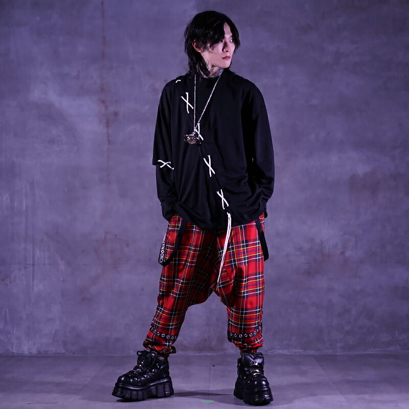 楽天市場】V系 サルエルパンツ メンズ レディース サルエル ワイド