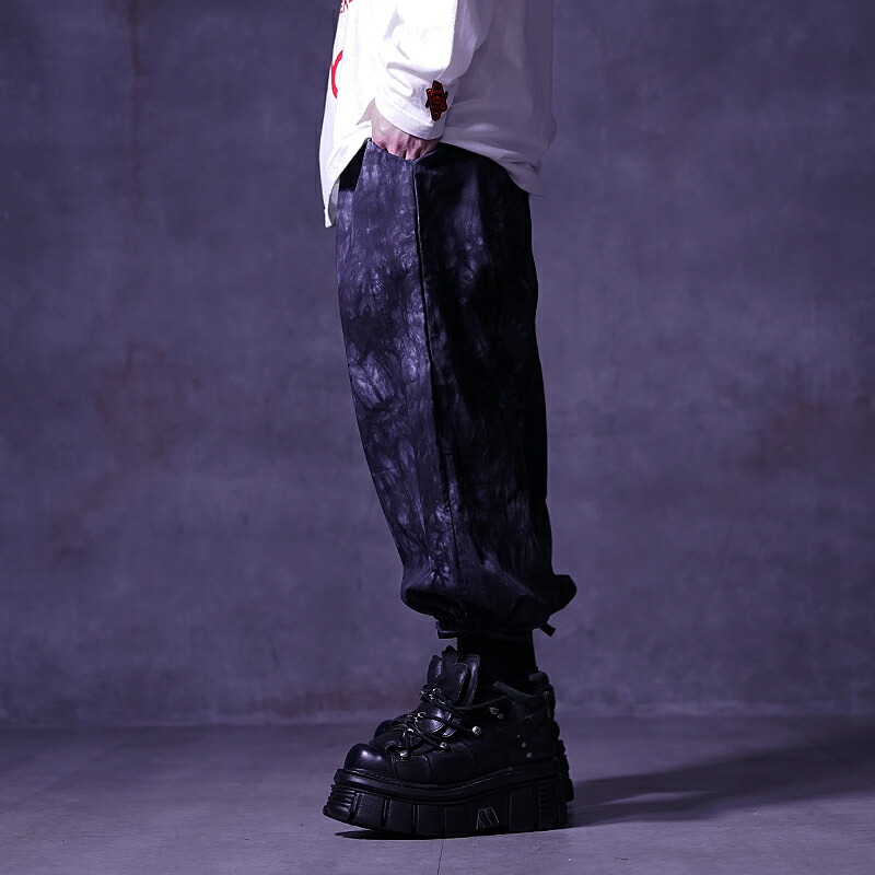 楽天市場】V系 パンツ メンズ ワイドパンツ タイパンツ サルエルパンツ