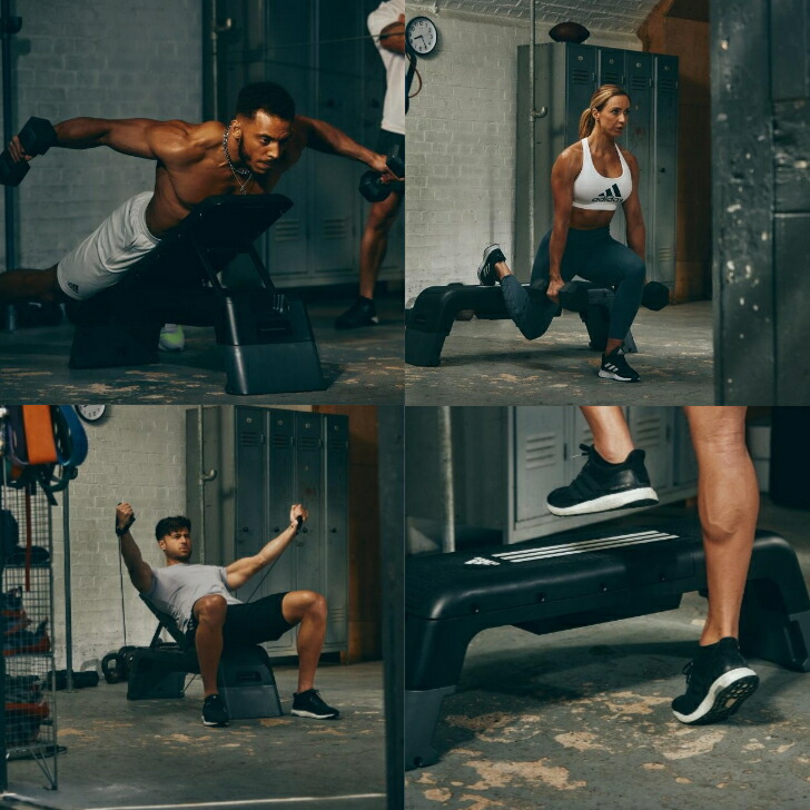 楽天市場】【送料無料】adidas HIIT Deck。有酸素フィットネスと