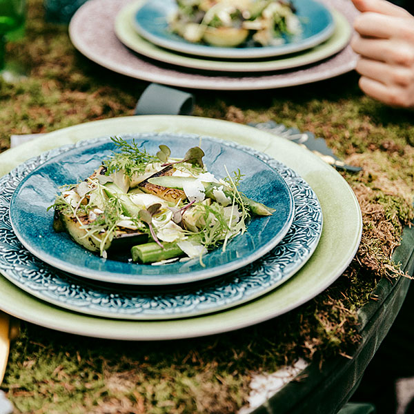 楽天市場】ベーシック ラウンドプレート 21cm 5色 E004【MATEUS