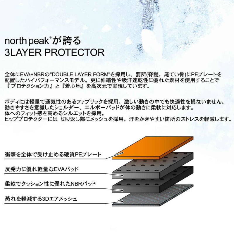 楽天市場】NORTHPEAK ノースピーク NP-1193 メンズ ロングヒップ