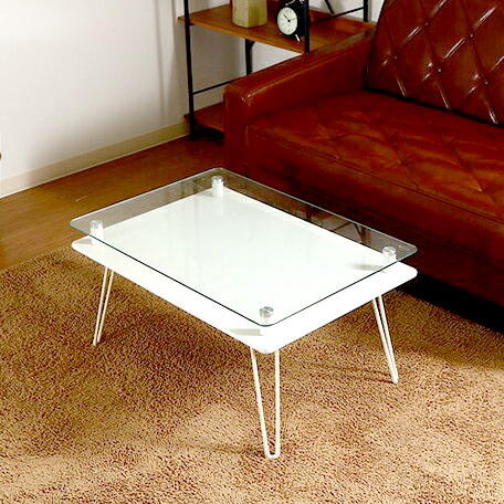 楽天市場】ローテーブル 折りたたみ 折れ脚 ディスプレイ テーブル