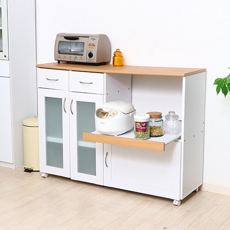 楽天市場】食器棚 おしゃれ 北欧 安い キッチン 収納 棚 ラック 木製