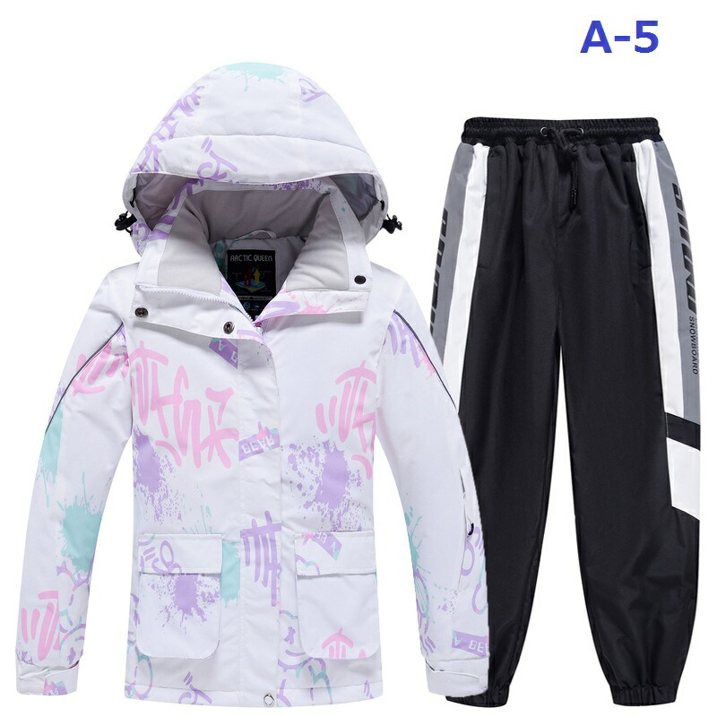 楽天市場】スキーウェア キッズ スノーボードウェア スノーウェア 上下