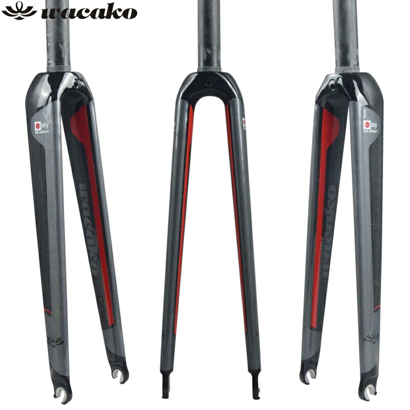 楽天市場】wacakoカーボンフォーク 700C ロードバイクフォーク