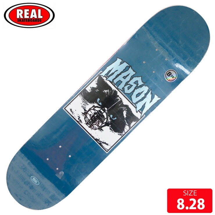 楽天市場】real デッキ 8.06 スケートボードの通販