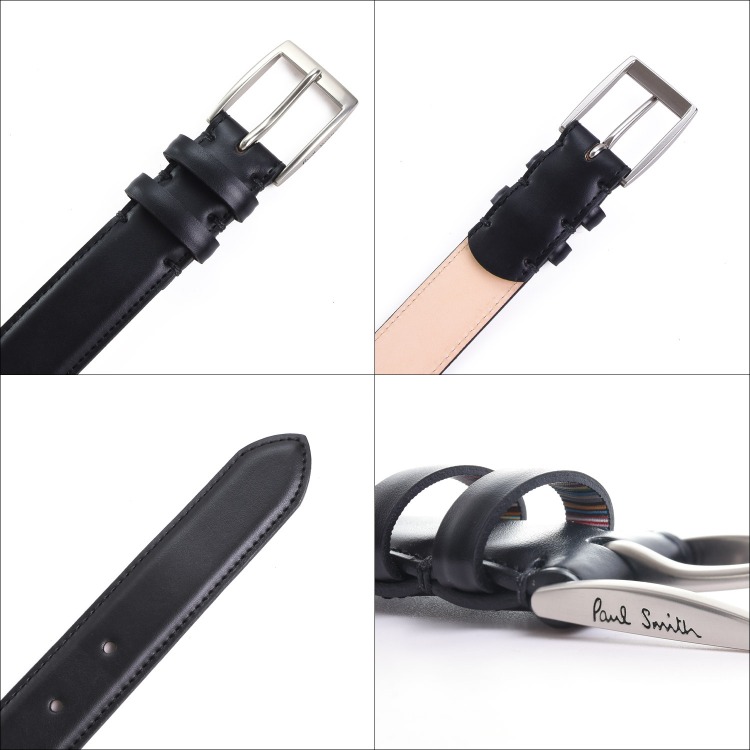 楽天市場】ポールスミス Paul Smith クラシックバックル レザーベルト