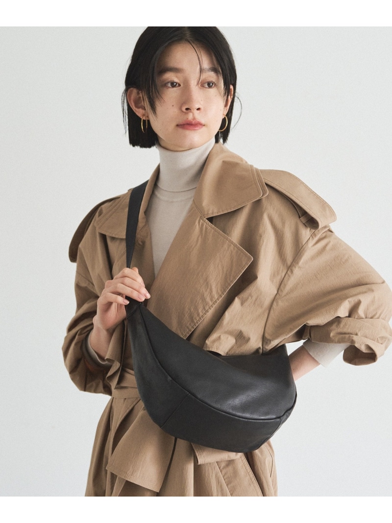 楽天市場】《3/4~価格改定》ソフトレザーラウンドショルダーバッグ