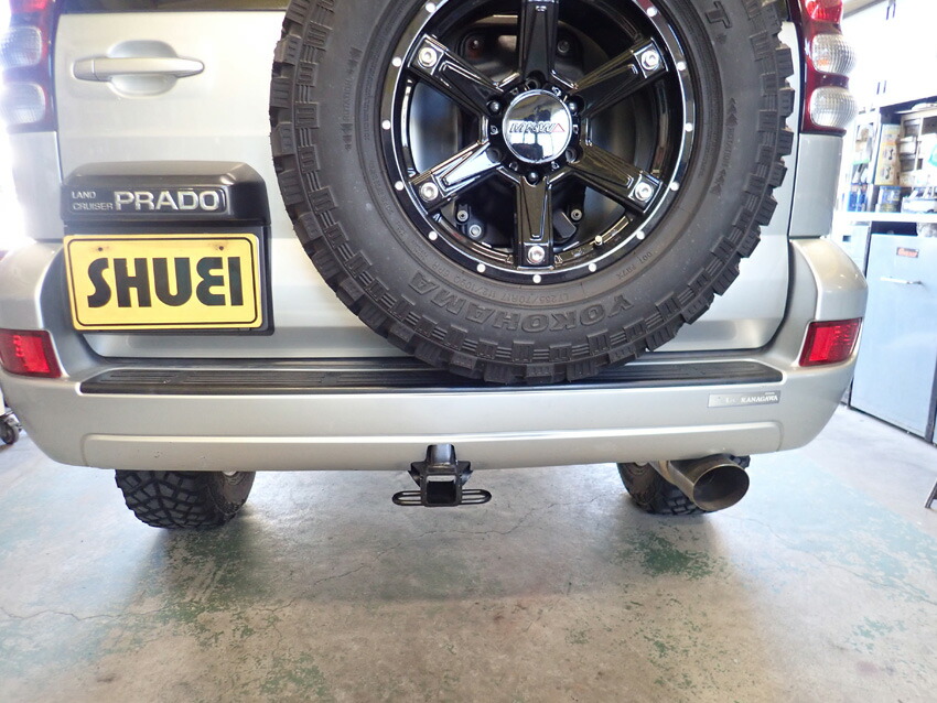 楽天市場】ランドクルーザー120プラド用USトヨタ純正ヒッチメンバー