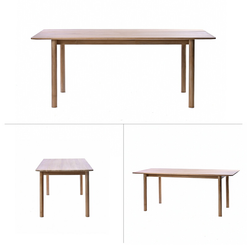 楽天市場】開梱設置無料 ダイニングテーブル 単品 180cm幅 木製 4人用