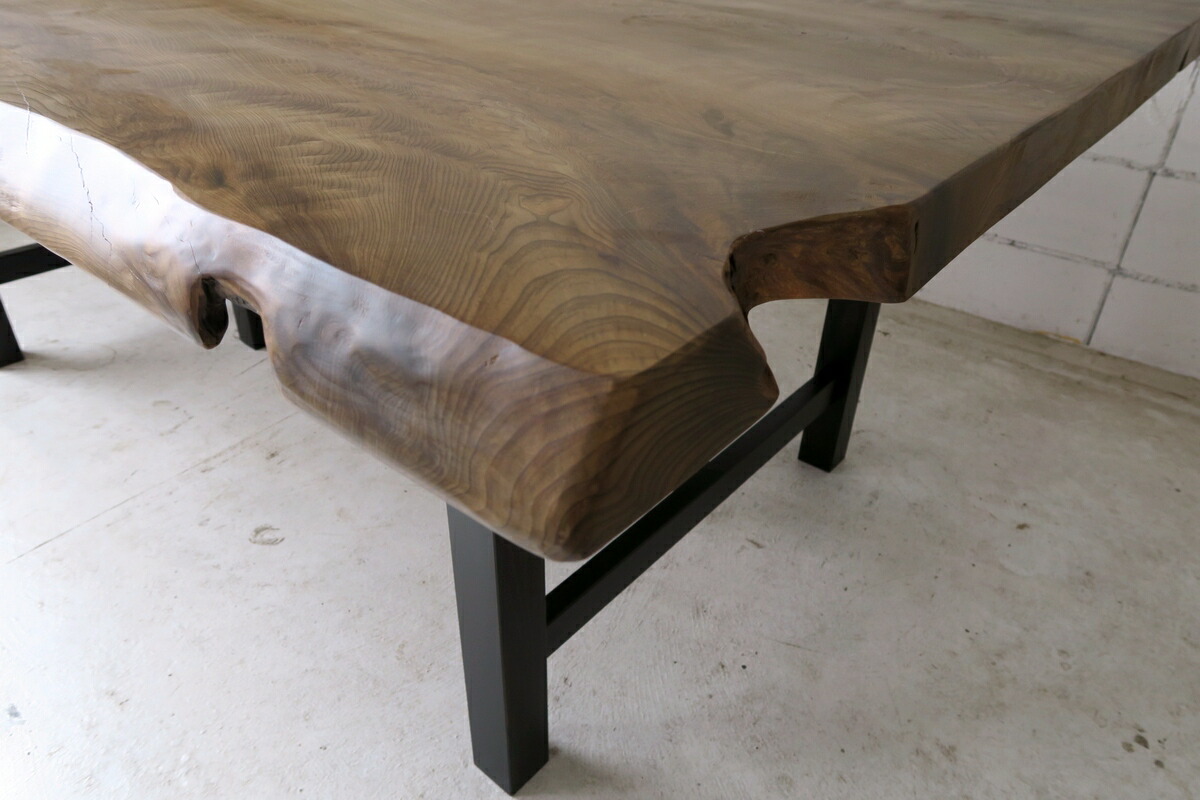 楽天市場】ダイニングテーブル 一枚板 神代杉 天然木 無垢 幅190cm